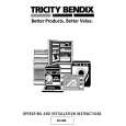 TRICITY BENDIX DH085 Owners Manual TRICITY BENDIX DH085 Owners Manual