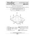 MOFFAT MEH631B Owners Manual MOFFAT MEH631B Owners Manual