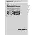PIONEER DEH-P5700MP/X1P/EW Owners Manual PIONEER DEH-P5700MP/X1P/EW Owners Manual