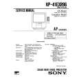 SONY KPR46XBR15 Service Manual SONY KPR46XBR15 Service Manual