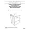 WHIRLPOOL 3XLER5437KQ4 Installation Manual WHIRLPOOL 3XLER5437KQ4 Installation Manual