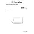 ELECTROLUX EFP632X Owners Manual ELECTROLUX EFP632X Owners Manual