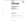 SONY CDXU300 Service Manual SONY CDXU300 Service Manual