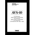YAMAHA AVS-10 Instrukcja Obsługi YAMAHA AVS-10 Instrukcja Obsługi