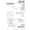 SONY ACLS1 Service Manual SONY ACLS1 Service Manual