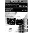 SHARP CPX100 Owners Manual SHARP CPX100 Owners Manual