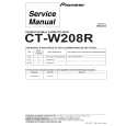 PIONEER CT-W208R/HLXJ Service Manual PIONEER CT-W208R/HLXJ Service Manual
