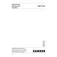 ZANKER ZKK0164 Owners Manual ZANKER ZKK0164 Owners Manual