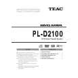 TEAC PL-D2100 Service Manual TEAC PL-D2100 Service Manual