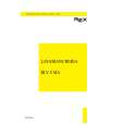REX-ELECTROLUX RLV8MA Owners Manual REX-ELECTROLUX RLV8MA Owners Manual