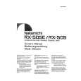 NAKAMICHI RX-505E Owners Manual NAKAMICHI RX-505E Owners Manual