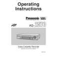 PANASONIC AG-2570 Owners Manual PANASONIC AG-2570 Owners Manual