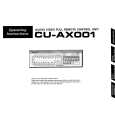 PIONEER CU-AX001 Owners Manual PIONEER CU-AX001 Owners Manual