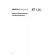 ELEKTRA KT135 Owners Manual ELEKTRA KT135 Owners Manual