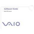 SONY PCG-FR102 VAIO Software Manual SONY PCG-FR102 VAIO Software Manual
