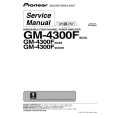 PIONEER GM-4300F/XS/ES Service Manual PIONEER GM-4300F/XS/ES Service Manual