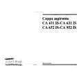 ZANUSSI CA631B Owners Manual ZANUSSI CA631B Owners Manual