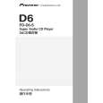 PIONEER PD-D6-S/RLFPWXJ Owners Manual PIONEER PD-D6-S/RLFPWXJ Owners Manual