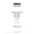 ZANUSSI ZWN1220W Owners Manual ZANUSSI ZWN1220W Owners Manual