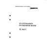 ZANUSSI TL963C Owners Manual ZANUSSI TL963C Owners Manual