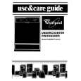 WHIRLPOOL DU8300XT1 Owners Manual WHIRLPOOL DU8300XT1 Owners Manual