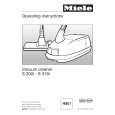 MIELE S314 Owners Manual MIELE S314 Owners Manual
