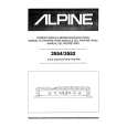 ALPINE 3552 Owners Manual ALPINE 3552 Owners Manual