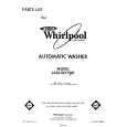 WHIRLPOOL LA5610XTF0 Parts Catalog WHIRLPOOL LA5610XTF0 Parts Catalog