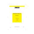 ZANUSSI TD4117 Owners Manual ZANUSSI TD4117 Owners Manual