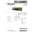 SONY SCD-XA300ES Service Manual SONY SCD-XA300ES Service Manual