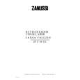 ZANUSSI ZFC18/1K Owners Manual ZANUSSI ZFC18/1K Owners Manual