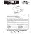 HITACHI SMO0505 Service Manual HITACHI SMO0505 Service Manual