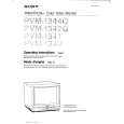 SONY PVM1340 Owners Manual SONY PVM1340 Owners Manual