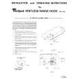 WHIRLPOOL RHH7630 Installation Manual WHIRLPOOL RHH7630 Installation Manual