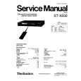 TECHNICS STX830 Service Manual TECHNICS STX830 Service Manual