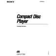 SONY CDP-X777ES Owners Manual SONY CDP-X777ES Owners Manual