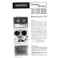 GRUNDIG TK 120 DELUXE Service Manual GRUNDIG TK 120 DELUXE Service Manual