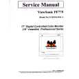SONY PF775 Owners Manual SONY PF775 Owners Manual