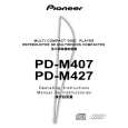 PIONEER PD-M407/RDXJ Owners Manual PIONEER PD-M407/RDXJ Owners Manual