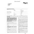 REX-ELECTROLUX RG6X Owners Manual REX-ELECTROLUX RG6X Owners Manual