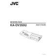 JVC KA-DV350U User Guide JVC KA-DV350U User Guide