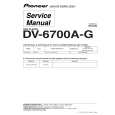 PIONEER DV-6700A-G Service Manual PIONEER DV-6700A-G Service Manual