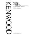 KENWOOD T-1001 Owners Manual KENWOOD T-1001 Owners Manual