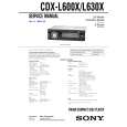 SONY CDXL600X Service Manual SONY CDXL600X Service Manual