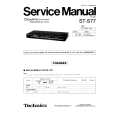 TECHNICS STS77 Service Manual TECHNICS STS77 Service Manual