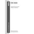 AEG KOMPAKTKM2000 Owners Manual AEG KOMPAKTKM2000 Owners Manual