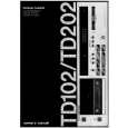 HARMAN KARDON TD102 Owners Manual HARMAN KARDON TD102 Owners Manual