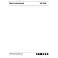 ZANKER VT2950 Owners Manual ZANKER VT2950 Owners Manual