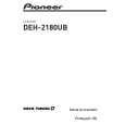 PIONEER DEH-2180UB/XF/BR Owners Manual PIONEER DEH-2180UB/XF/BR Owners Manual