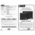 CRATE GFX-120 Owners Manual CRATE GFX-120 Owners Manual